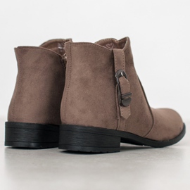 Small Swan Bézs velúr csizma 2 Small Swan Bézs velúr csizma 2