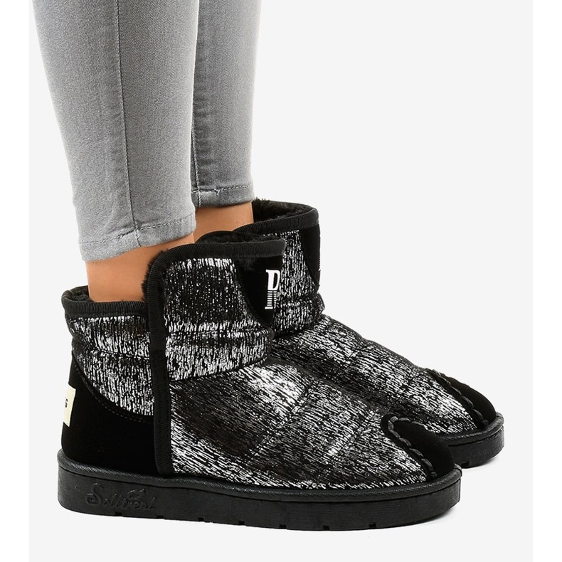 Ezüst eszkimó csizma emu FC232-19 szürke 2