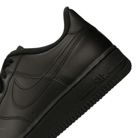 Nike Air Force 1 Gs Jr 314192-009 cipő fekete 1