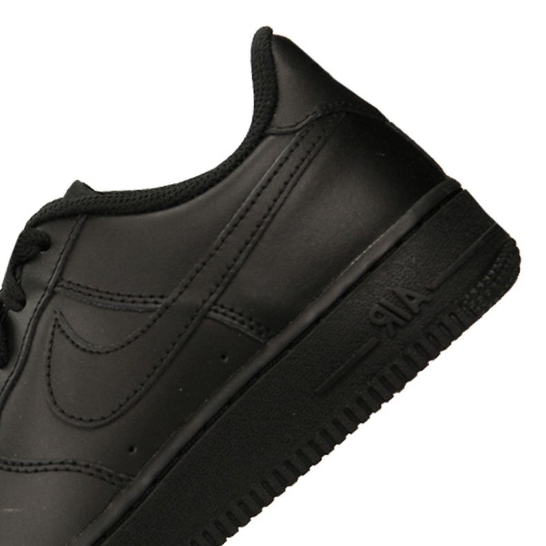 Nike Air Force 1 Gs Jr 314192-009 cipő fekete 1