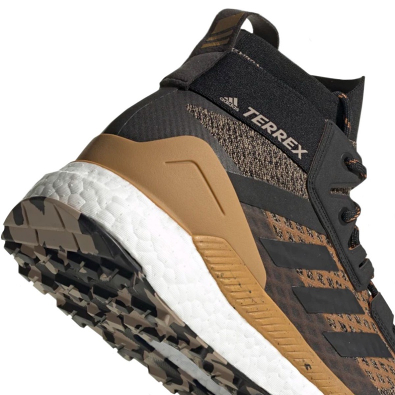 Adidas Terrex Free Hiker M EF1307 cipő barna fekete sokszínű 1