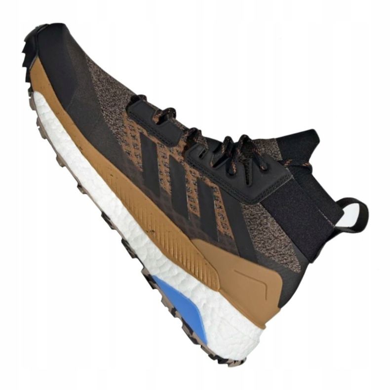 Adidas Terrex Free Hiker M EF1307 cipő barna fekete sokszínű 2