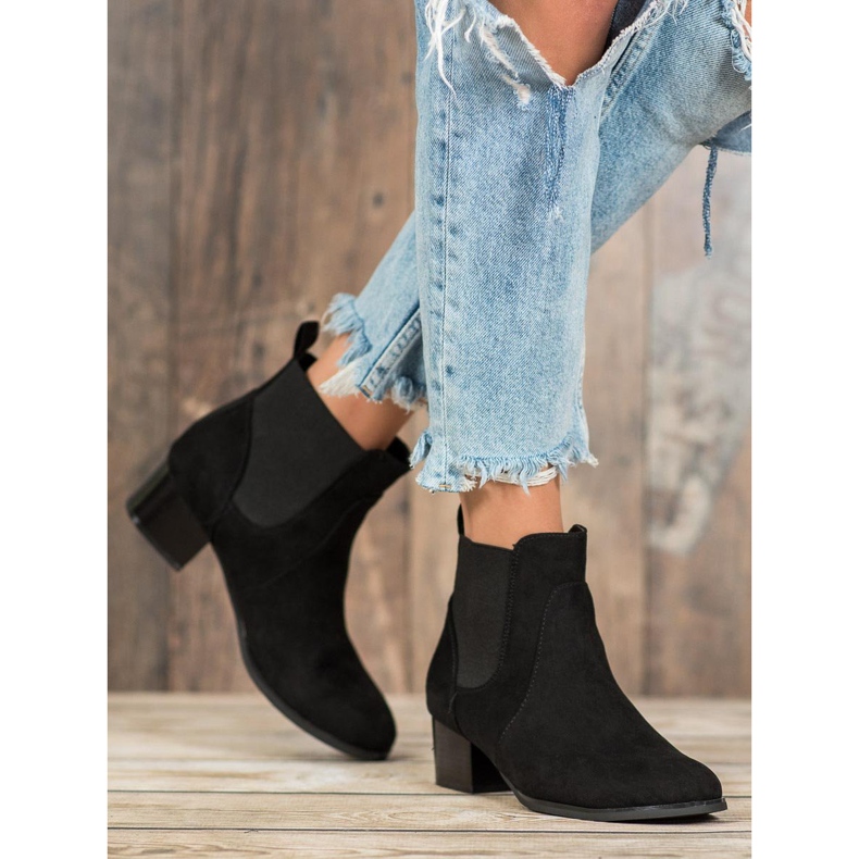 Kylie Klasszikus Chelsea csizma fekete 2