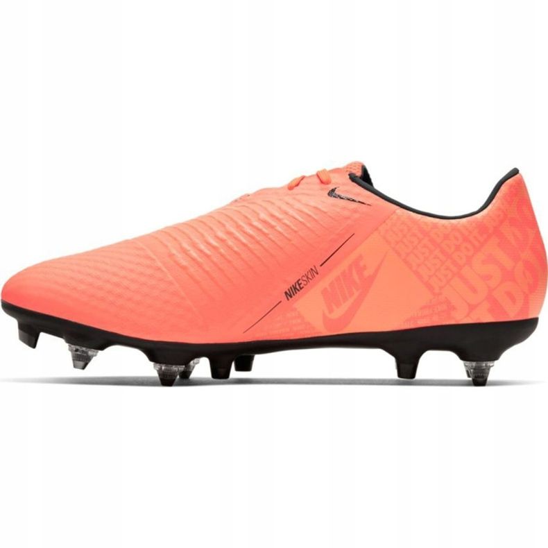Nike Phantom Venom Academy Sg Pro Ac M BQ9140 810 futballcipő fekete narancssárga 1