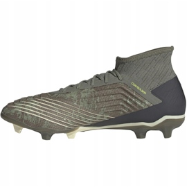 M adidas Predator 19.2 Fg EF8207 futballcipő sokszínű zöld 2