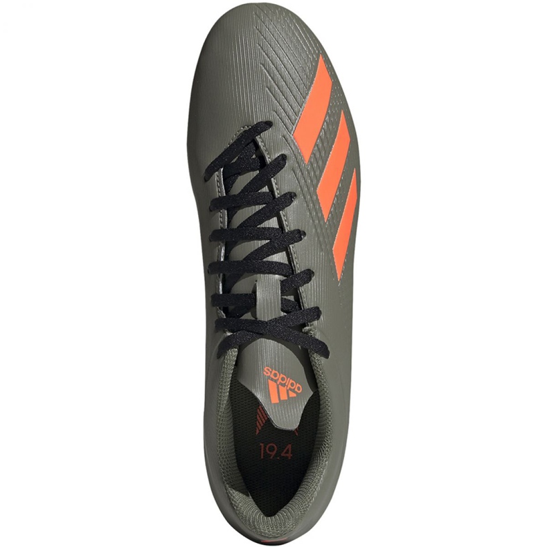 Adidas X 19.4 M FxG EF8368 futballcipő zöld zöld 1