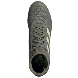 Adidas Predator 19.3 In M EF8209 futballcipő szürke 1