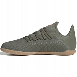 Belső cipő adidas X 19.3 In Jr EF8376 szürke szürke 2