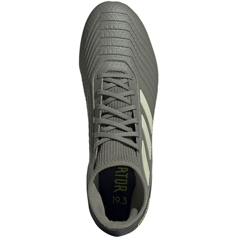 Adidas Predator 19.3 Fg M EF8208 futballcipő szürke szürke 1
