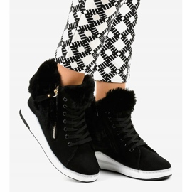 Fekete CN686 női női cipők 2