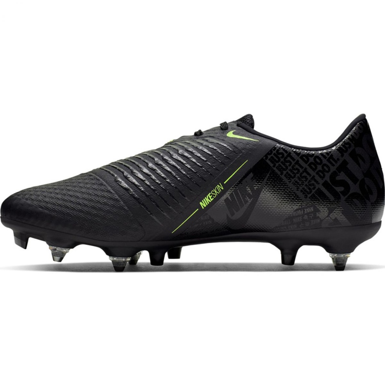 Nike Phantom Venom Academy SG-PRO Ac M BQ9140 007 futballcipő fekete fekete 2
