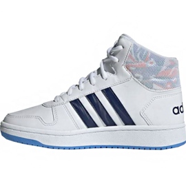 Adidas Hoops Mid 2.0 Jr EE8546 cipő fehér 2