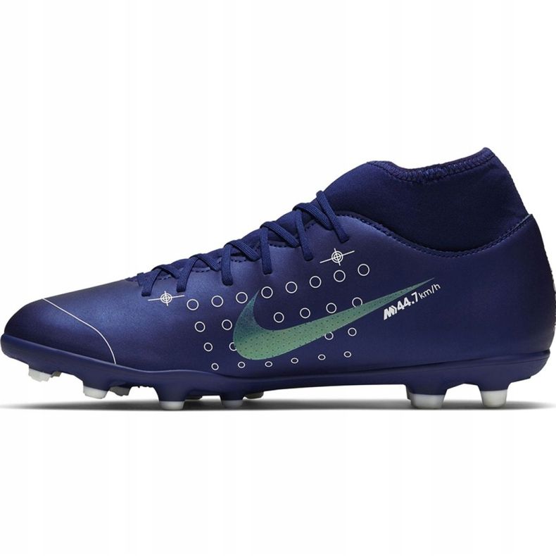 Nike Mercurial Superfly 7 Club Mds FG / MG M BQ5463 401 futballcipő sötétkék kék 2