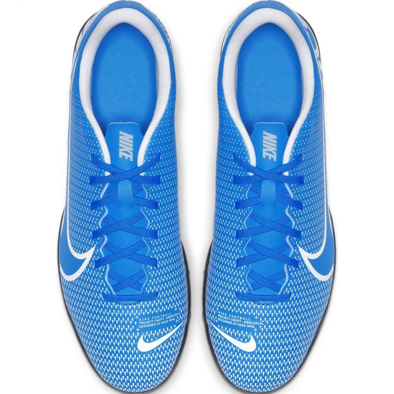 Nike Mercurial Vapor 13 Club M Tf AT7999 414 futballcipő kék kék 1