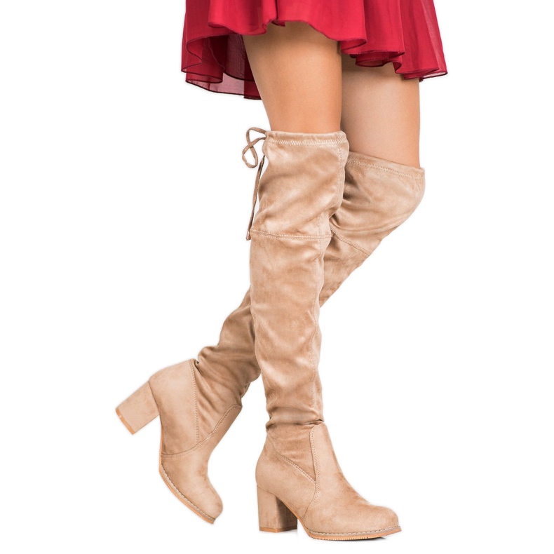 J. Star Csúsztatható csizma egy poszton barna 1