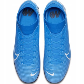 Nike Mercurial Superfly 7 Academy M Tf AT7978 414 futballcipő sokszínű kék 1