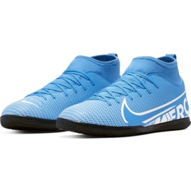 Nike Mercurial Superfly 7 Club Ic Jr AT8153 414 futballcipő sokszínű kék 2 Nike Mercurial Superfly 7 Club Ic Jr AT8153 414 futballcipő sokszínű kék 2