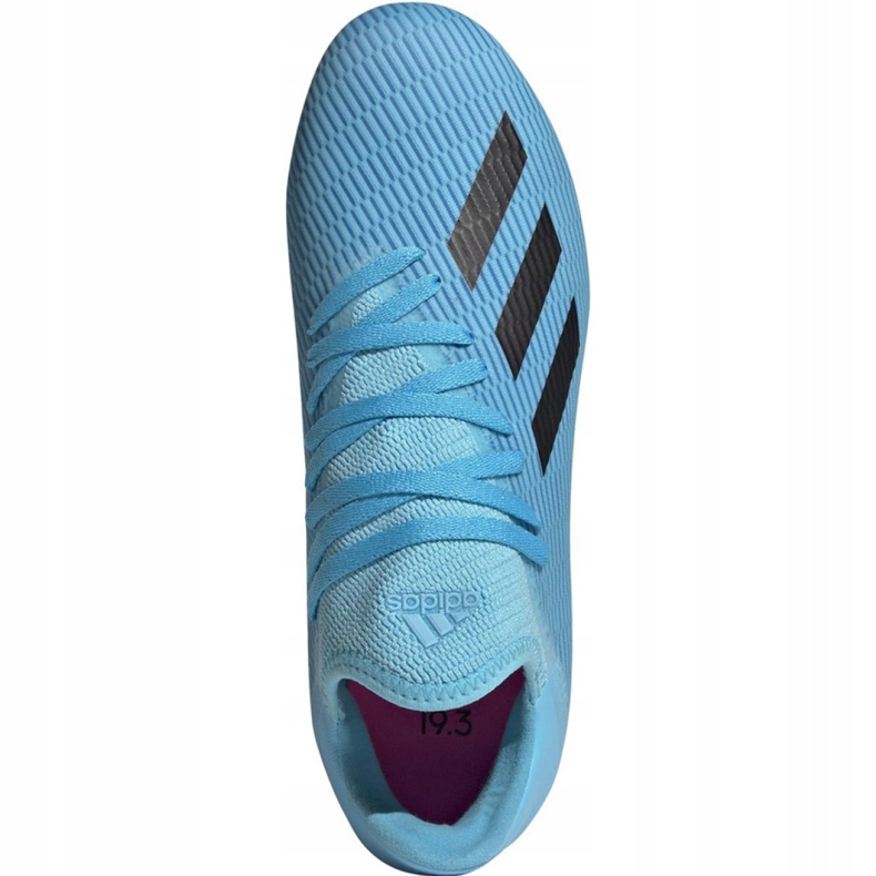 Adidas X 19.3 Fg Jr F35366 futballcipő sokszínű kék 2