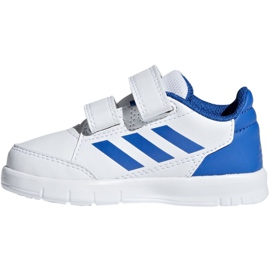 Adidas AltaSport Cf I Jr D96844 cipő fehér kék 2
