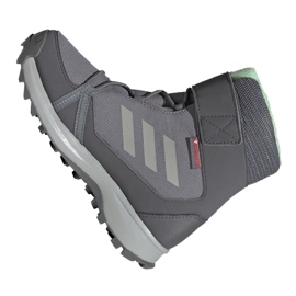 Adidas Terrex Snow Cf Cp Cw Jr G26580 cipő szürke 2 Adidas Terrex Snow Cf Cp Cw Jr G26580 cipő szürke 2