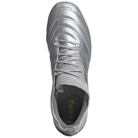 Adidas Copa 20.1 Fg M EF8316 futballcipő piros ezüst 1