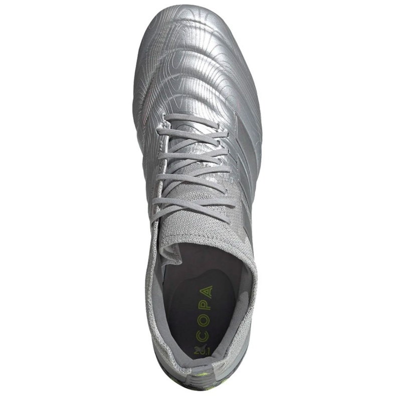Adidas Copa 20.1 Fg M EF8316 futballcipő piros ezüst 1