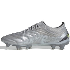 Adidas Copa 20.1 Fg M EF8316 futballcipő piros ezüst 2