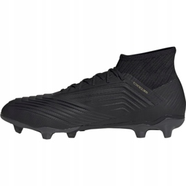 Adidas Predator 19.2 Fg M F35603 futballcipő fekete fekete 1