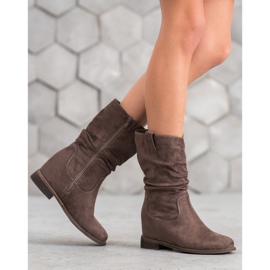 Super Mode Klasszikus cowboy csizma khaki zöld 2 Super Mode Klasszikus cowboy csizma khaki zöld 2