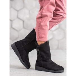 Kylie Meleg Mukluki fekete 1