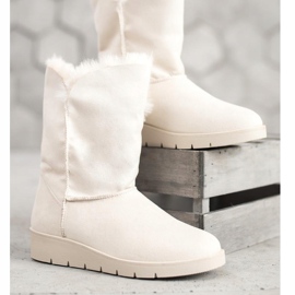 Kylie Meleg Mukluki fehér 2