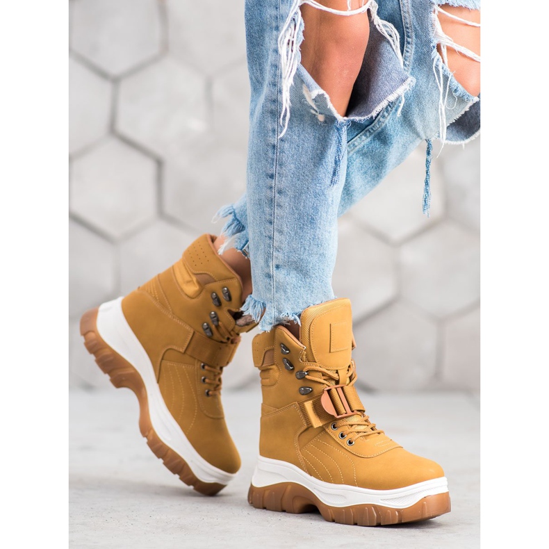 Seastar Meleg divatos csizma barna 1 Seastar Meleg divatos csizma barna 1