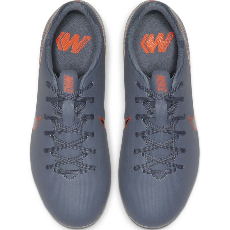 Nike Mercurial Vapor 12 Academy Mg Jr AH7347 408 futballcipő sokszínű szürke 2
