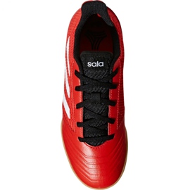 Adidas Predator Tango 18.4 Sala Jr DB2343 futballcipő piros piros 2