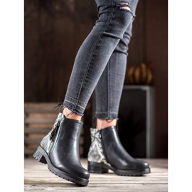 SHELOVET Munkavállalók a kígyónyomtatási platformon fekete 1