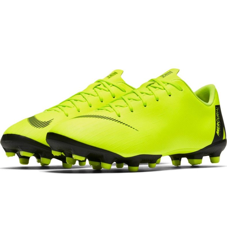 Nike Mercurial Vapor 12 Academy Mg Jr AH7347 701 futballcipő sokszínű sárga 2