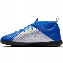 Nike Phantom Vsn Club Df Ic Jr AO3293 400 futballcipő kék kék 1