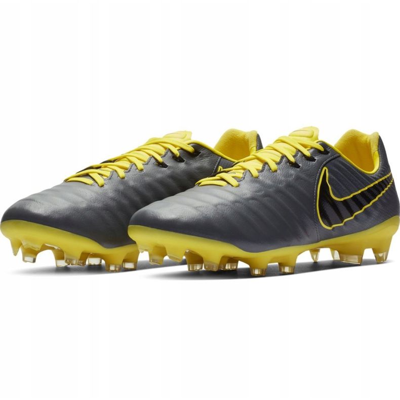 Nike Tiempo Legend 7 Pro Fg M AH7241 ​​070 futballcipő sokszínű szürke 2