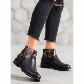 VINCEZA csizma fekete sokszínű 2