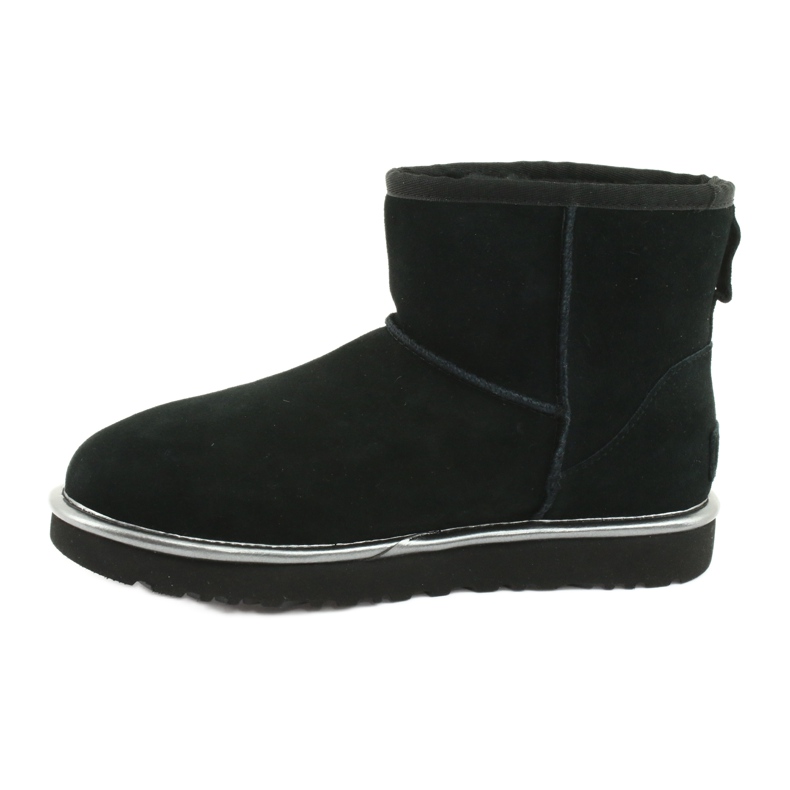 Ugg Classic Mini Ugg Rubber Logo W 1110087-BMT Cipő fekete szürke 2