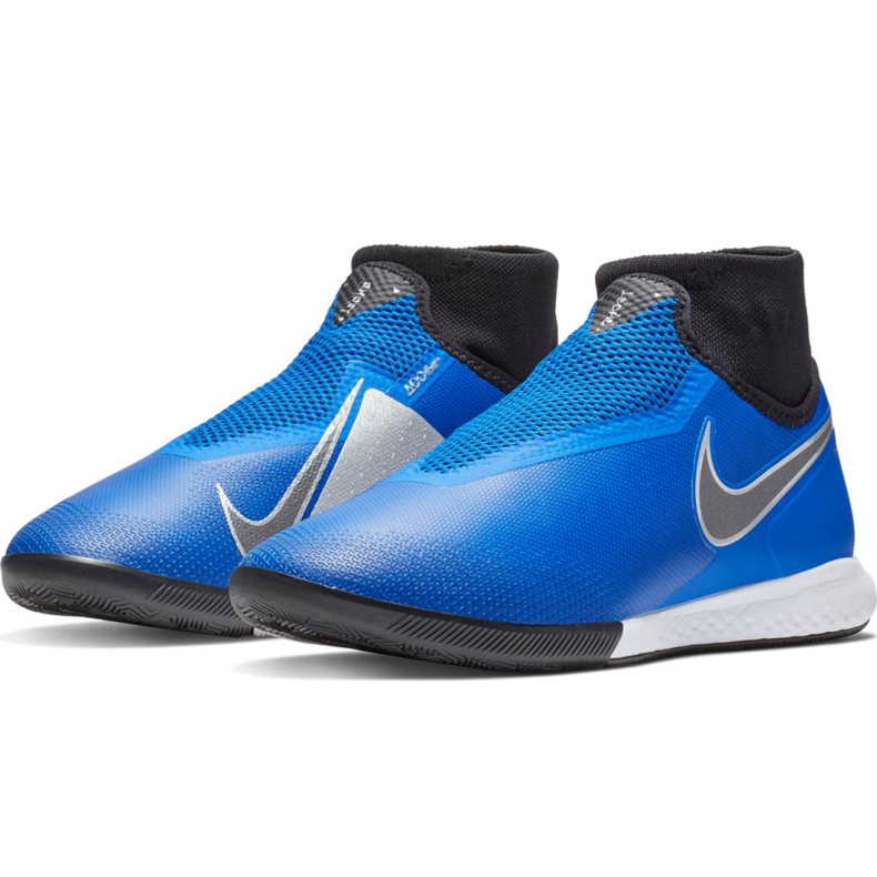 Nike React Phantom Vsn Pro Df Ic M AO3276 400 futballcipő sokszínű kék 2