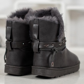 SHELOVET Mukluki Eco bőrrel szürke 1