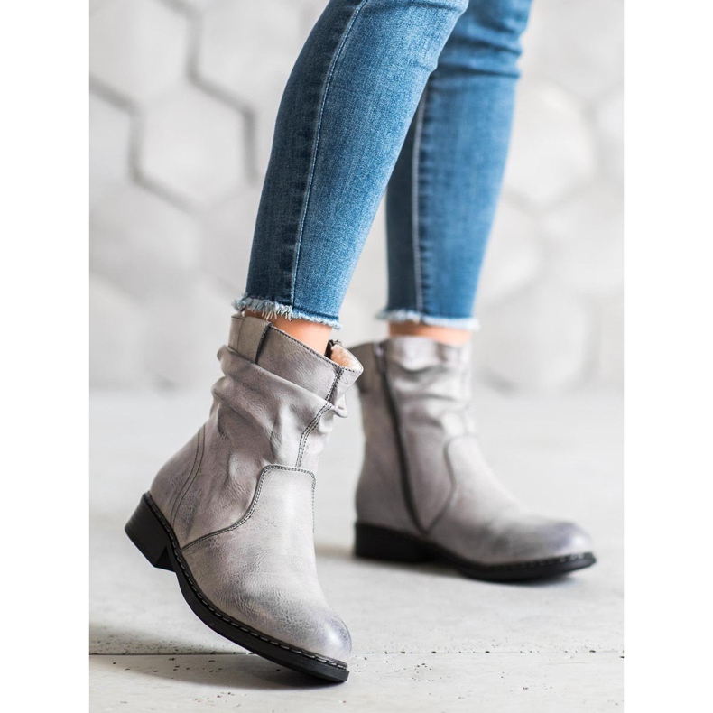 Super Me Meleg cowboy csizma szürke 1