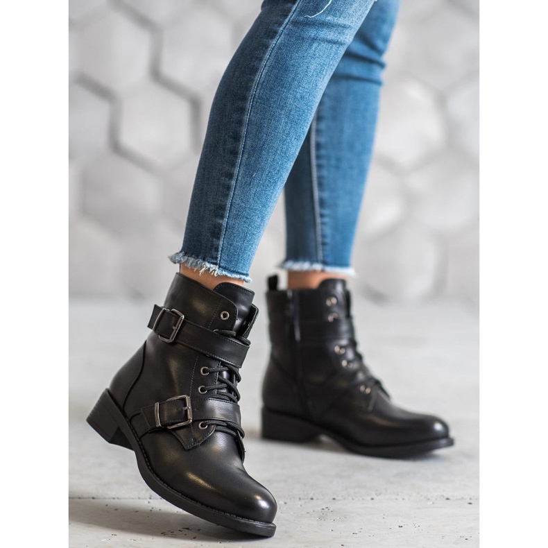 SHELOVET Meleg dolgozók csattal fekete 1