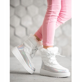 Bella Paris Divatos hócsizma fehér 1 Bella Paris Divatos hócsizma fehér 1