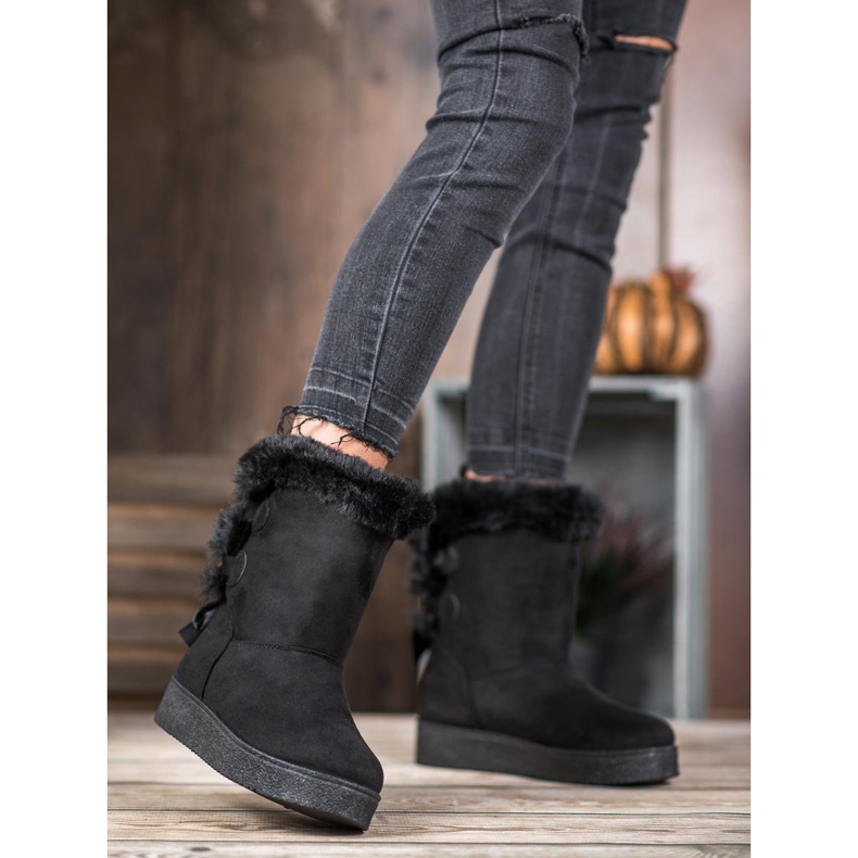 SHELOVET Mukluki íjjal fekete 1