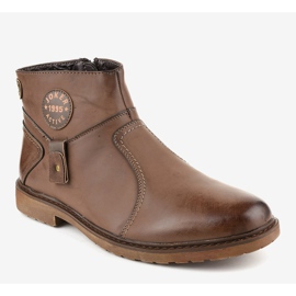 Barna csúszós cipő A20182-5 1 Barna csúszós cipő A20182-5 1