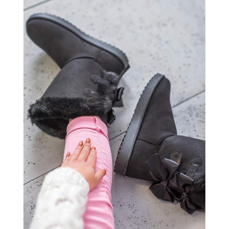 Magas Mukluki íjakkal fekete 2