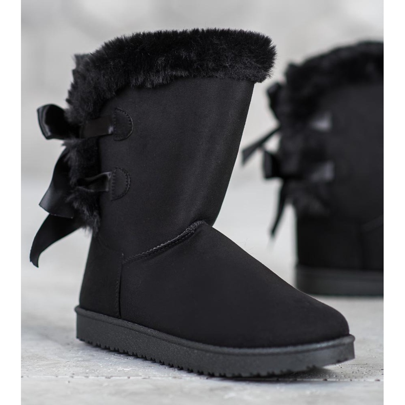 Magas Mukluki íjakkal fekete 1