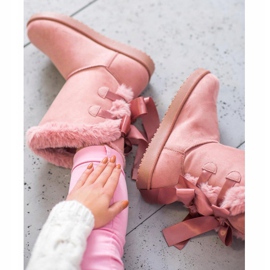 Magas Mukluki íjakkal rózsaszín 2 Magas Mukluki íjakkal rózsaszín 2